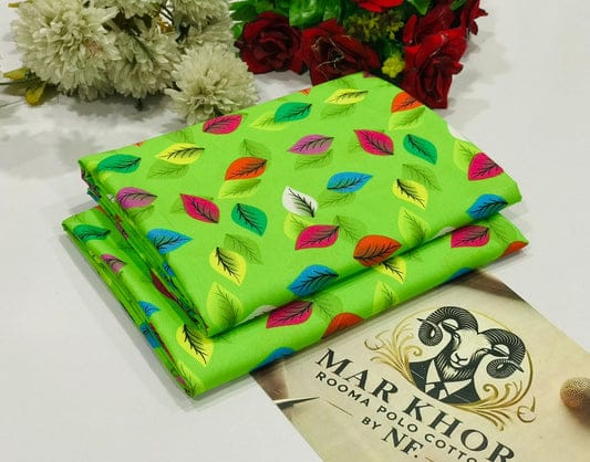 Polo cotton two piece unstitched suit - pc-3435