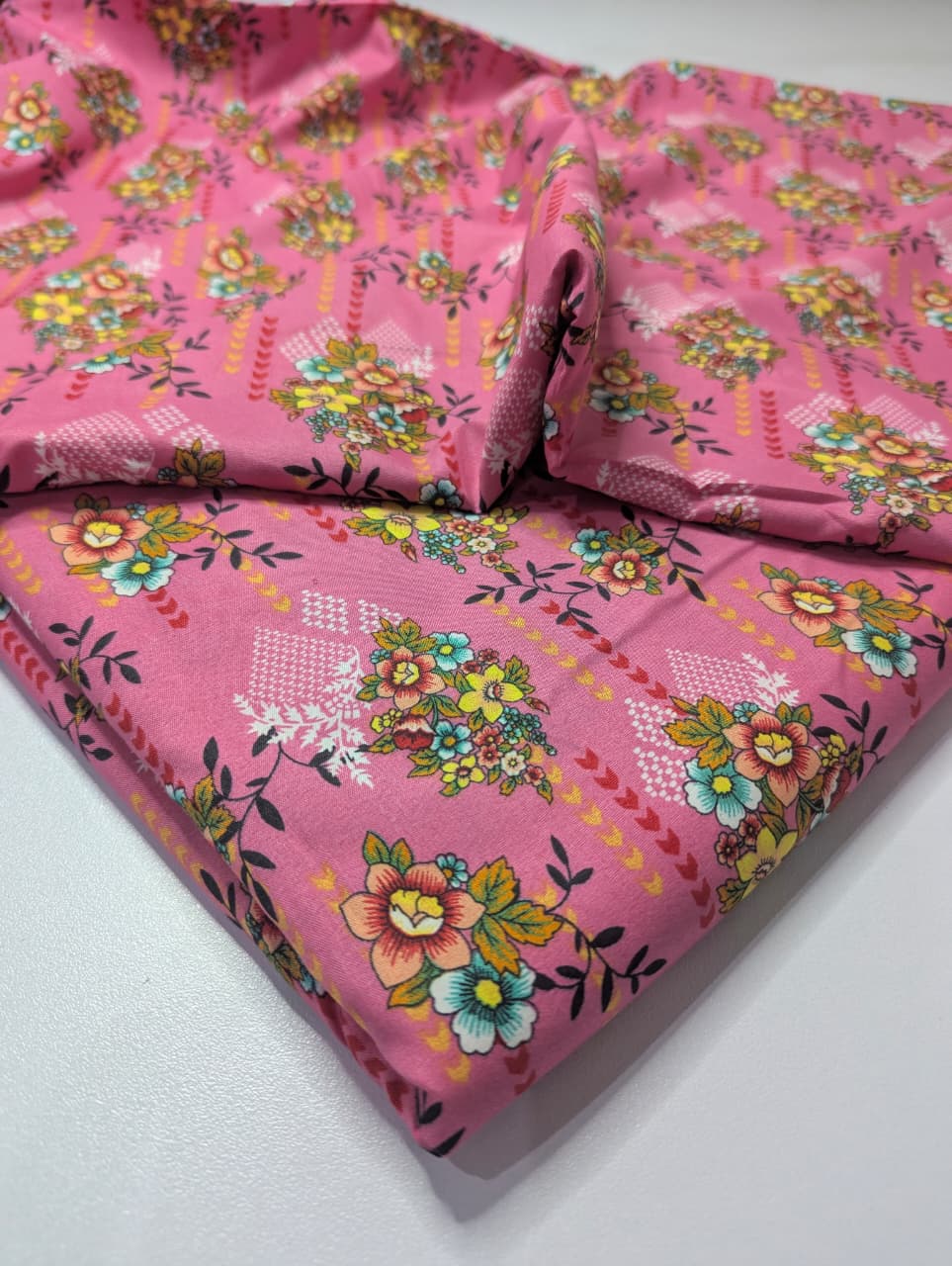 Polo cotton two piece unstitched suit - pc-3446