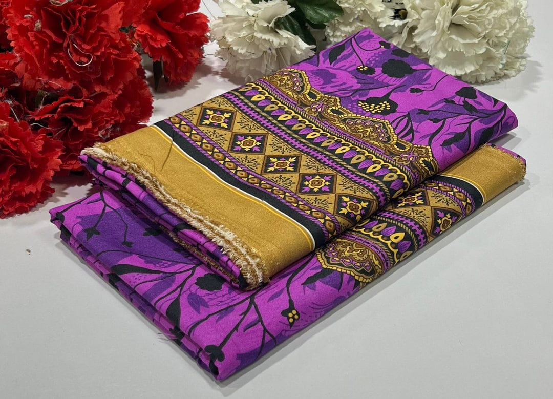 Polo cotton two piece unstitched suit - pc-2321