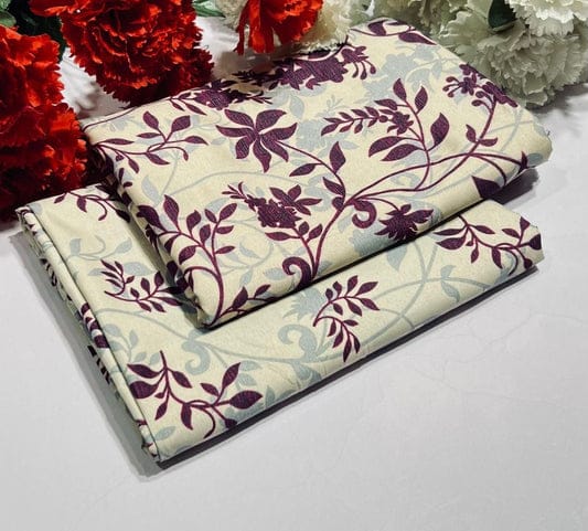 Polo cotton two piece unstitched suit - pc-3406