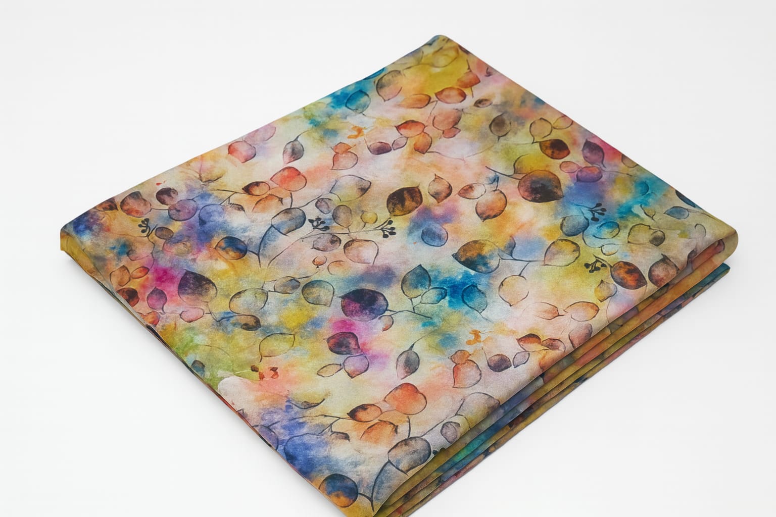 5D Linen Two Piece all over Unstitched Dress - linen-5d-033