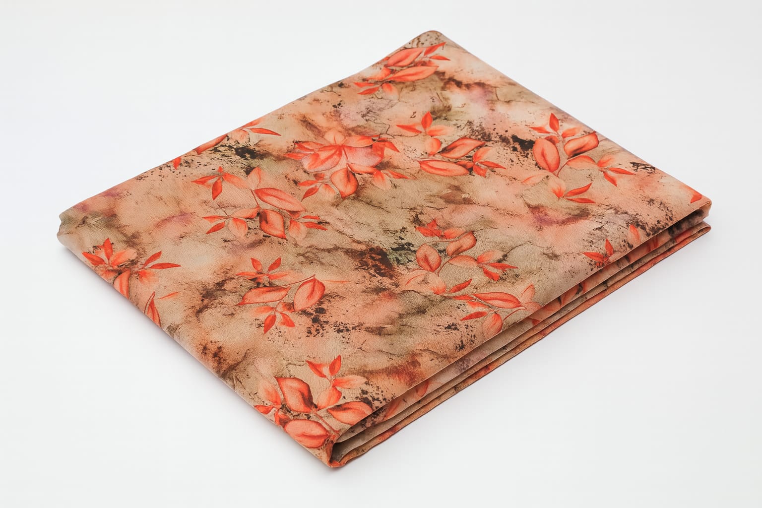 5D Linen Two Piece all over Unstitched Dress - linen-5d-034